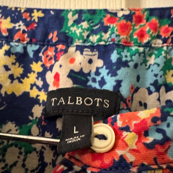 Talbots women’s size Large blouse - Picture 2 of 3